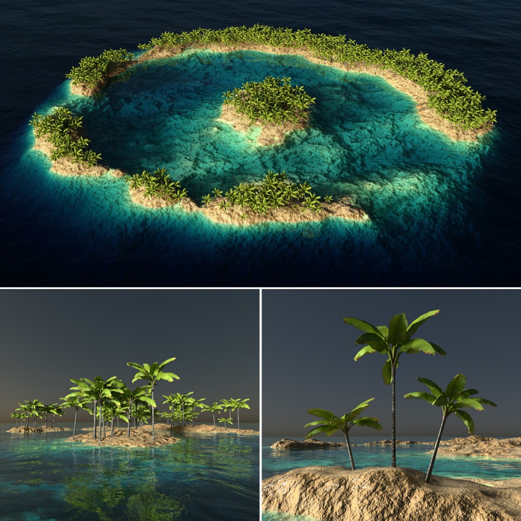 Lagoon, Atoll, Reef - ver.1 preview image 1